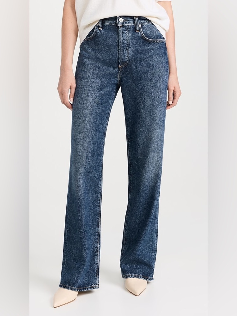 Citizens of Humanity Annina Wide Leg Jeans in Westwood